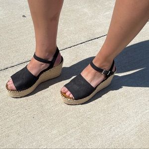 FRANCO SARTO---Wedge sandals